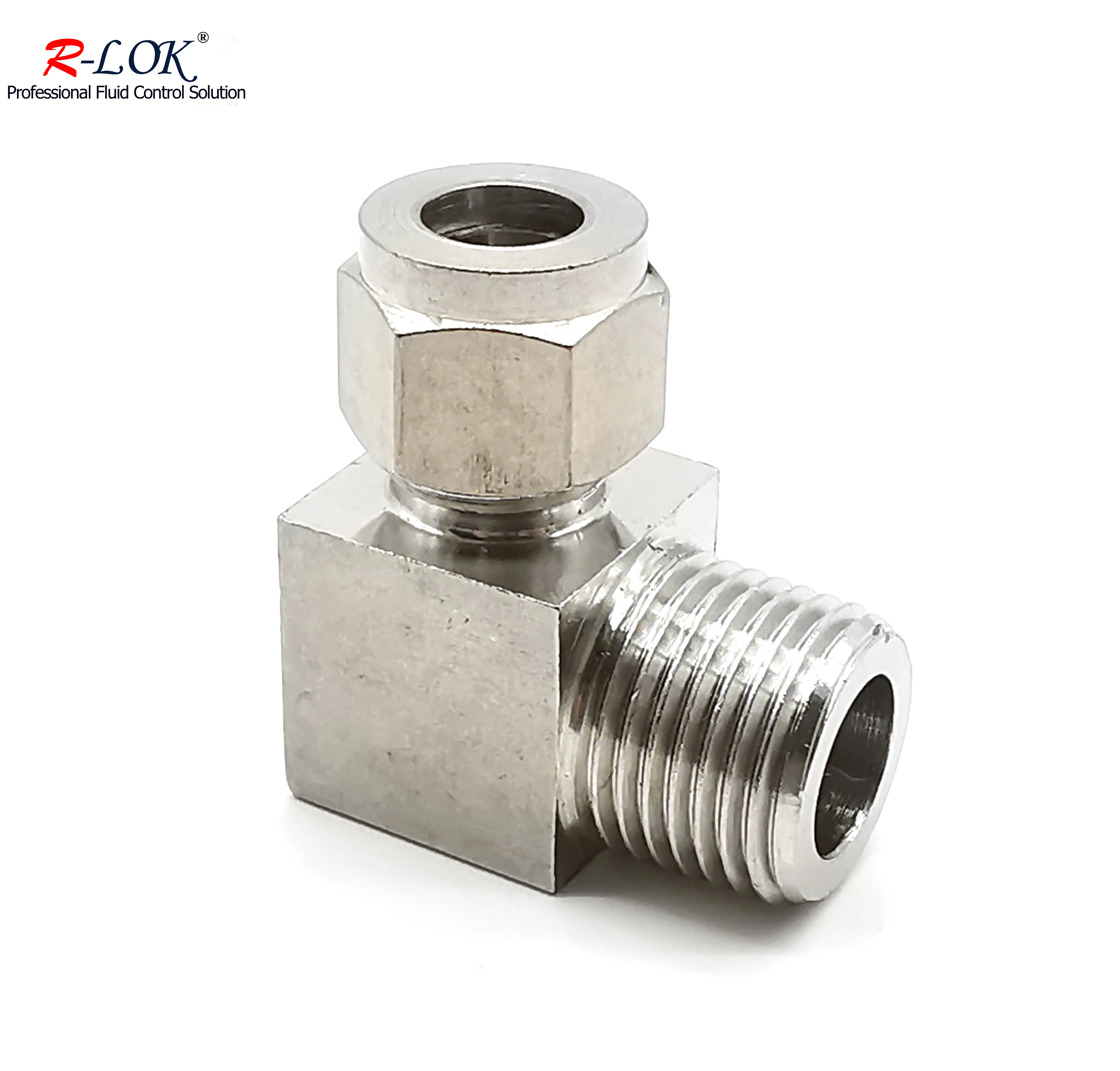 NPT Swagelok 304 Stainless Steel Male Elbow Connector Compression Tube Fitting Instrument Ferrule Fitting Male Elbow Adapter