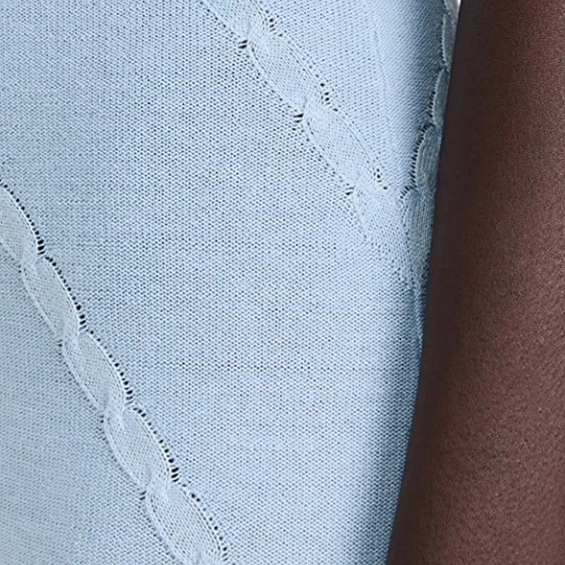 2022 Factory wholesale custom summer fashion sexy solid one shoulder sleeveless split prom knit dress women