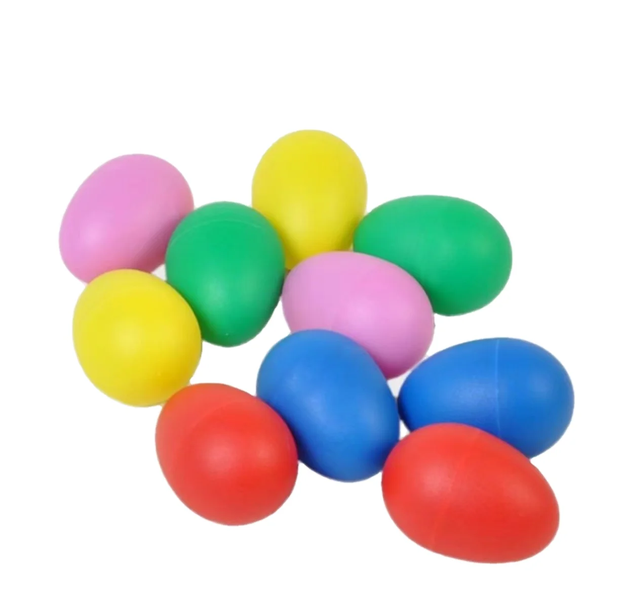 Factory sale children percussion instrument plastic egg shakers Hand Egg Shakers
