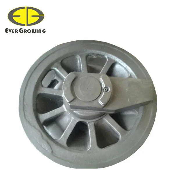 50T LS118RH3 Front Idler for Lattice Boom Crawler Crane Machinery Spare Parts