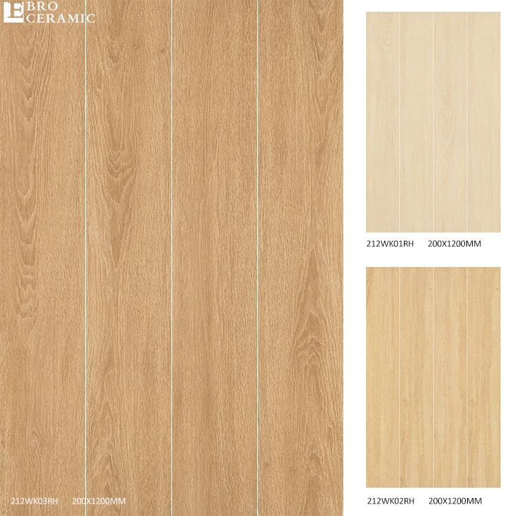 price for wood ceramic floor tile in Philippines 20x120cm wood ceramic floor tile