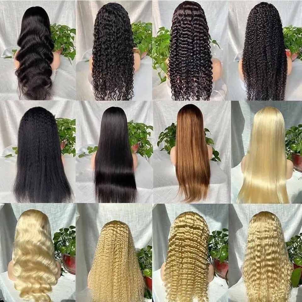 Best Vendor 100% Virgin Brazilian Human Hair Lace Front Wig, Cheap Natural Color Glueless Lace Frontal Wigs For Black Women