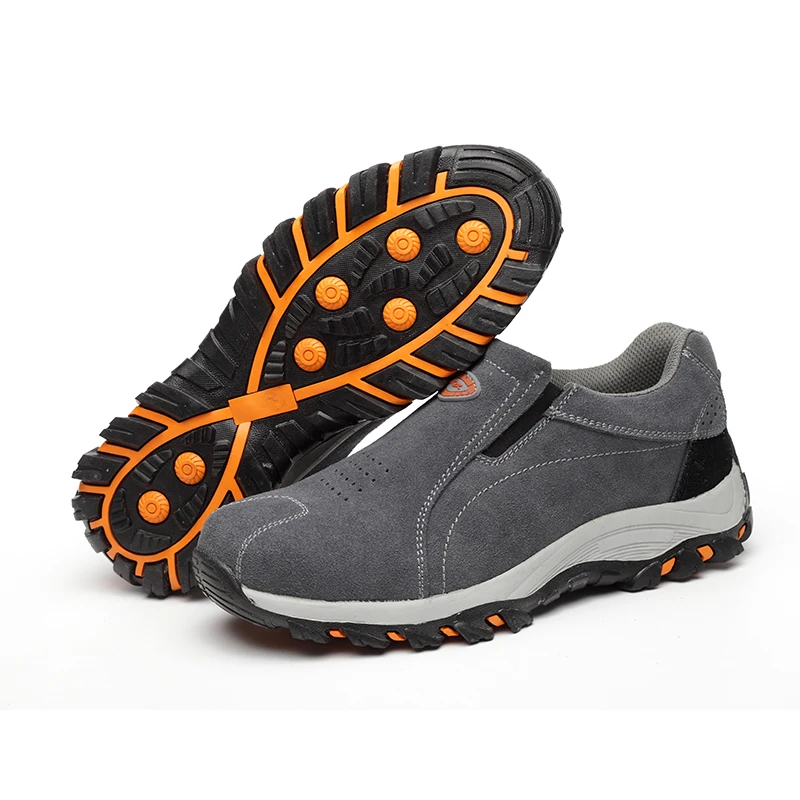 Factory custom new breathable safety shoes, steel toe cap anti-smashing anti-puncture work shoes safety shoes for men