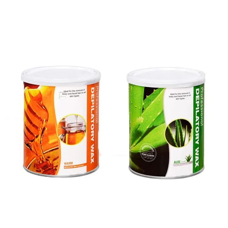 800g Hot melt Hair Removal Wax Soft Depilatory Wax Canned Rosin Wax For Professional Beauty Salon Use