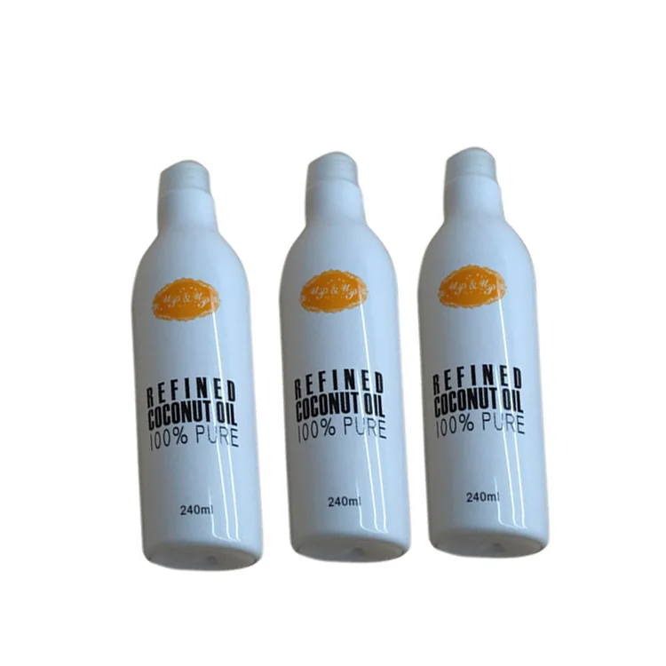  240 мл 8 унций натуральное Отбеленное дезодорированное кокосовое масло RBD 100% для продажи