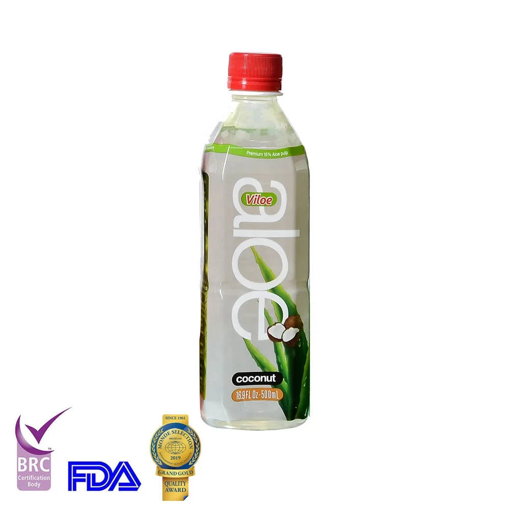 Viloe Coconut Pineapple Mango Flavored Beverage Organic Aloe Vera Drink