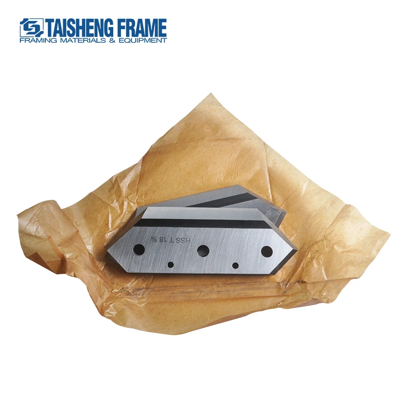 TS-B12 Stainless steel framing guilliotine blade for frame joint machine HSS saw blade for wood cutting  machine
