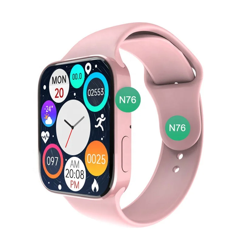 2021 New Cell Mobile Phone wearfit iwo serie 7 smartwatch n76 smart watch n76