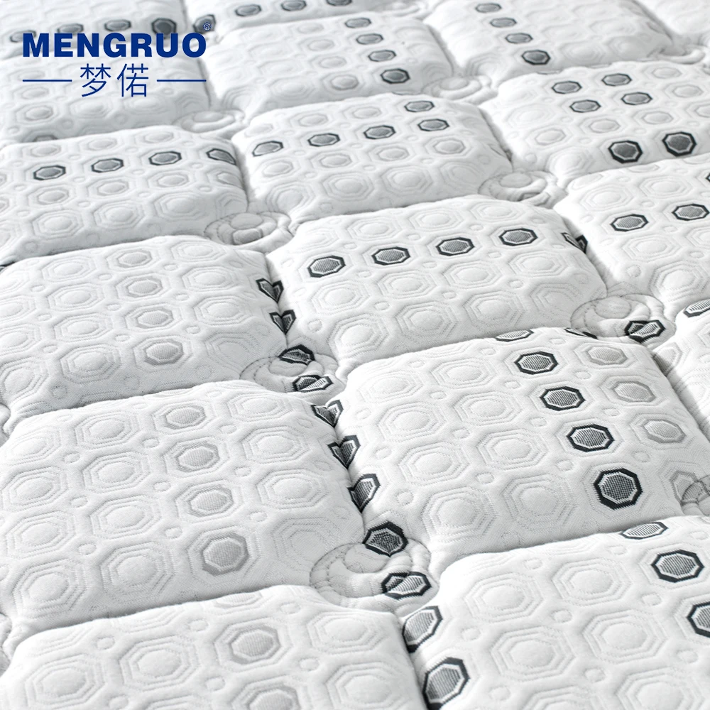 King queen twin double size Knitted fabric Hybrid waterproof mattress memory foam pocket spring mattresses