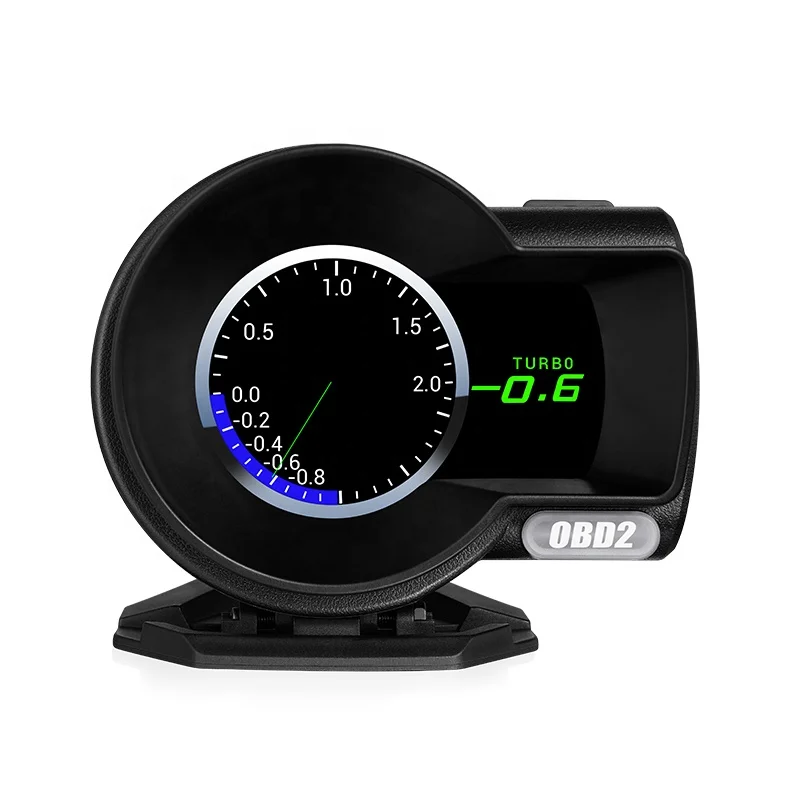 5 дюймов Большой экран F8 HUD Дисплей Универсальный Автомобильный Датчик OBD