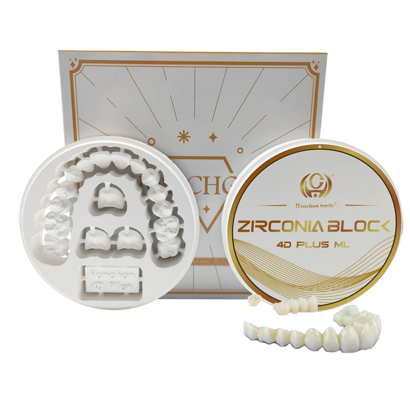 honchon dental zirconia disc block ceramic blanks price cad cam lab 4d plus multilayer zirconia