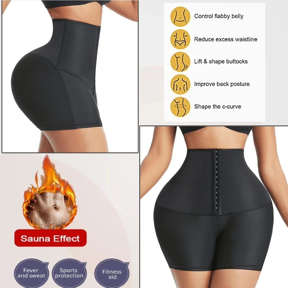 
Custom Logo Wholesale Affordable Droppshipping Women Neoprene Shorts Neoprene Waist Trainer Running Shorts For Women 