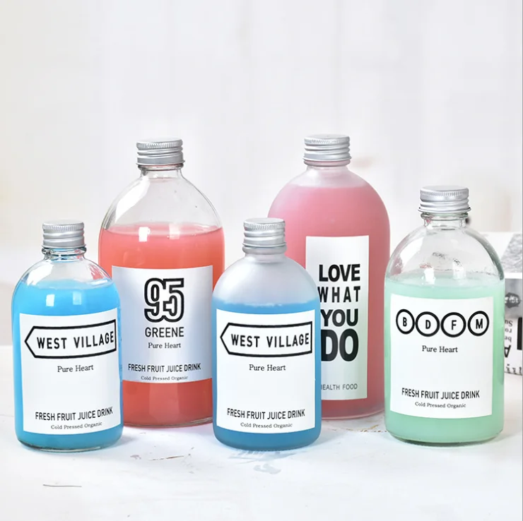 Good 150ml 280ml 350ml 500ml Glass Juice Bottle Cold Brew Coffee Glass Bottle Beer Bottle