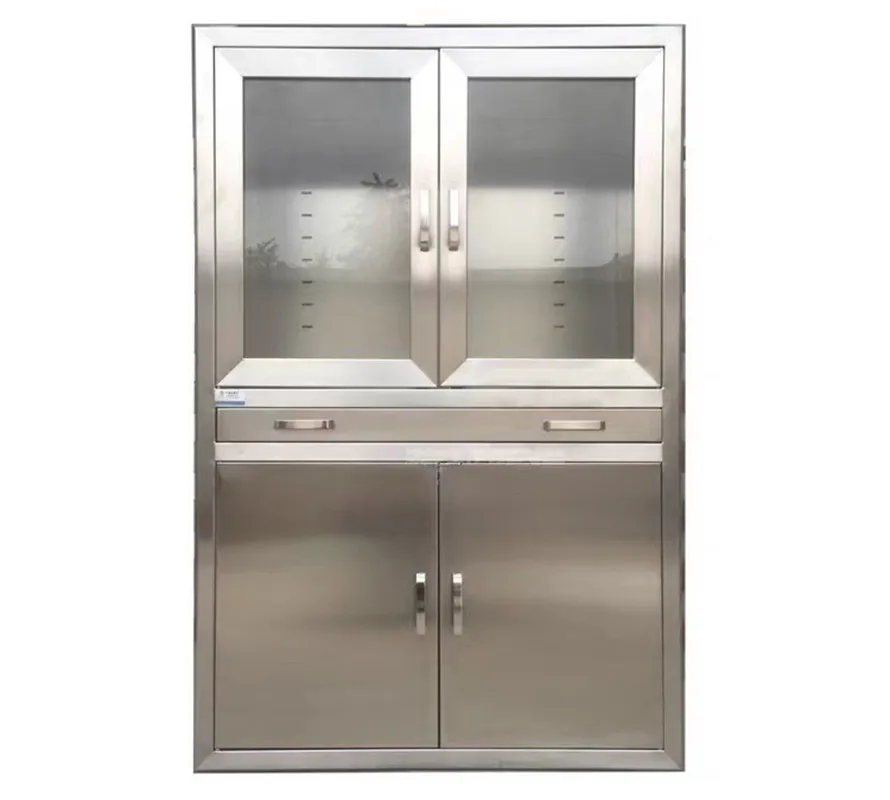 Stainless steel Medical Cabinet  Hospital instrument cabinet Medical Cabinet storage