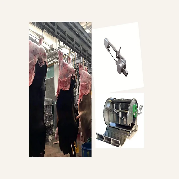 Halal cattle bull slaughter line/bull cow slaughter home equipment