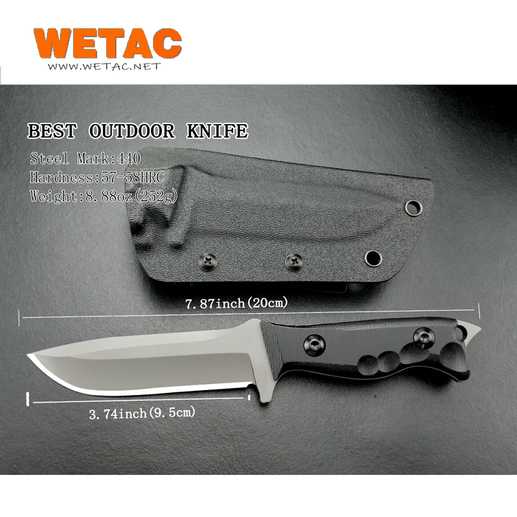  Уличные ножи Wetac лидер продаж нож для кемпинга с фиксированным клинком