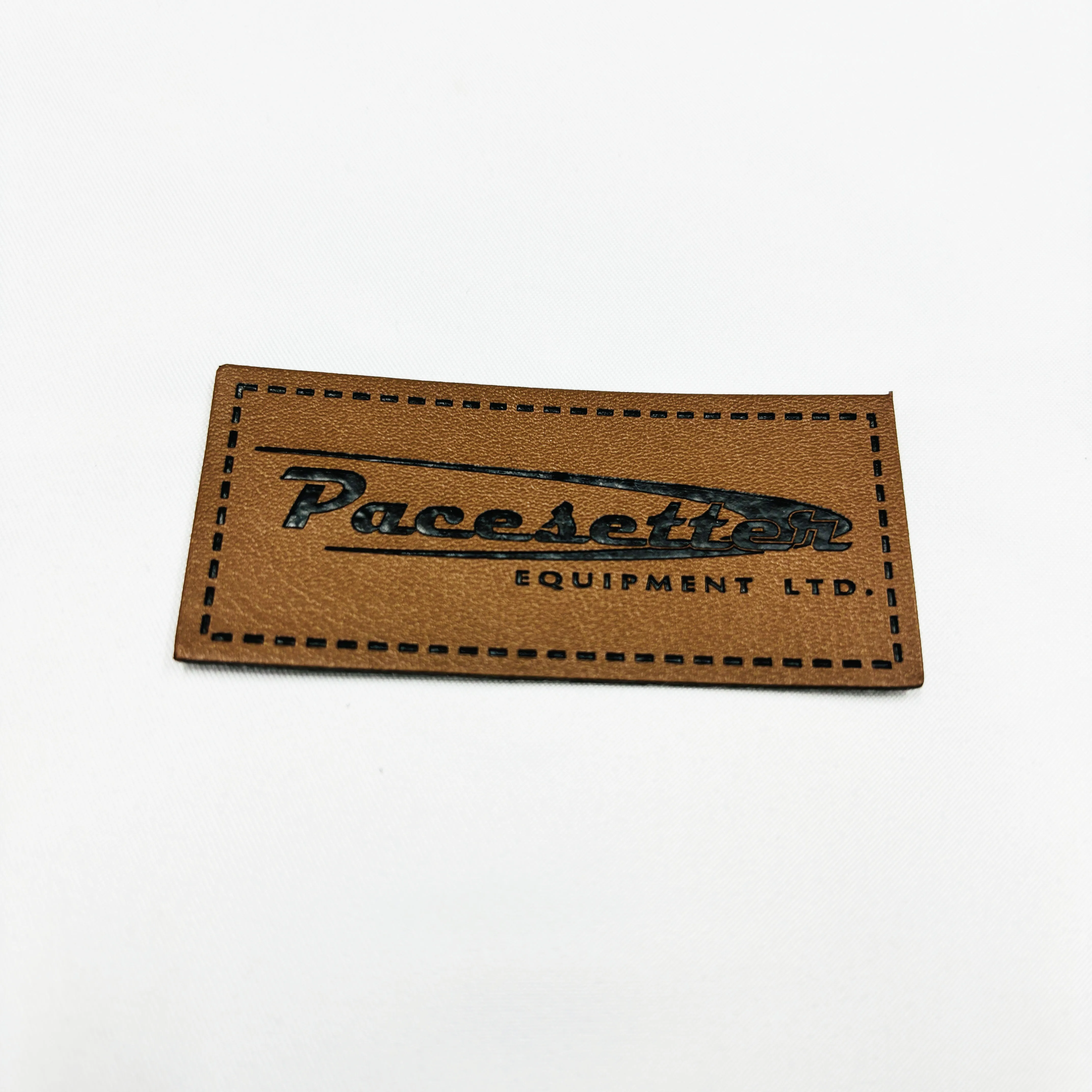 Custom leather patch for Clothing  Brand Name DIY  Logo Cloth For Jacket Coats
