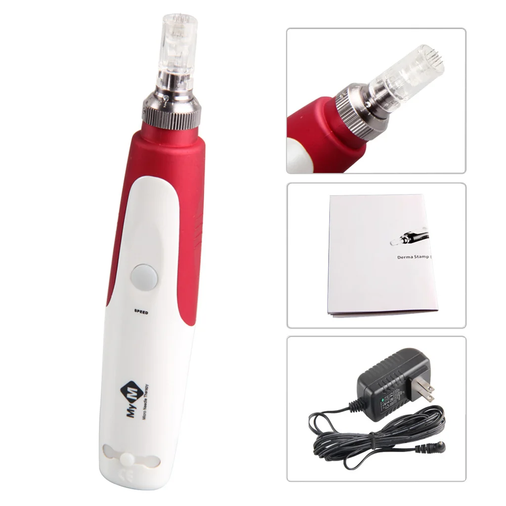 Derma Pen Professional Wireless Dr Pen M8 With 11 / 16 / 24 / 36 / 42 Pins Round Nano Needles Electric Dermapen