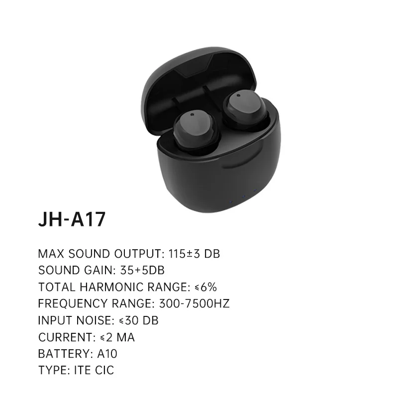 BlueDeer Hot Sale Factory Price Medical Severe Hearing Loss Small Invisible In-ear Hearing Aids Elderly Wireless