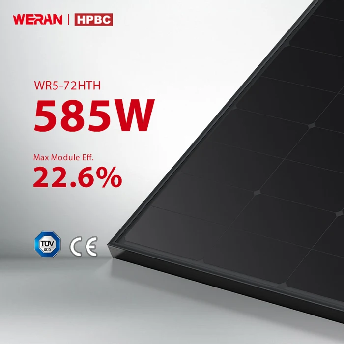 WERAN Thin Film Solar Panel Generator 2000W 24V Complete Solar Panel
