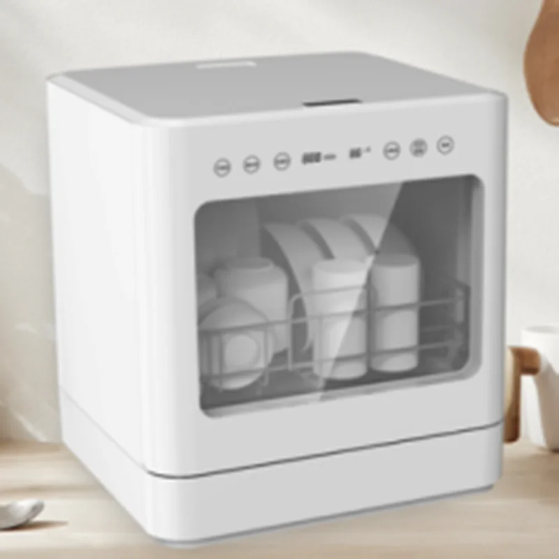 Household Mini Dish Washing Machine 6 Sets Automatic Dishwasher 800W