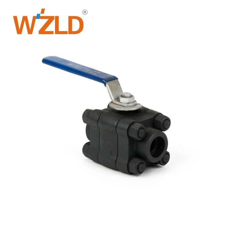 
 3 шт., кованая стальная резьба, плавающий шаровой клапан WZLD  