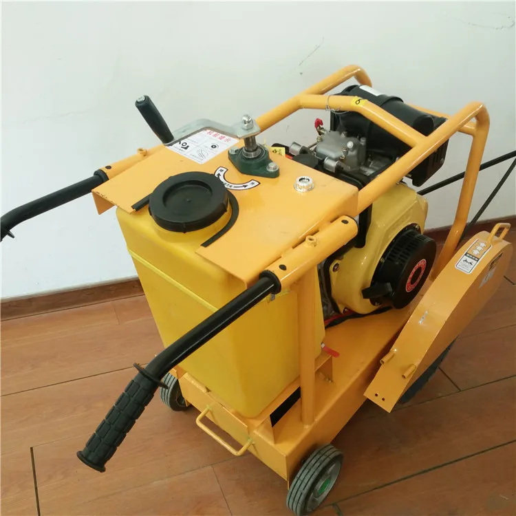 push type asphalt concrete road  cutting machine cutter small