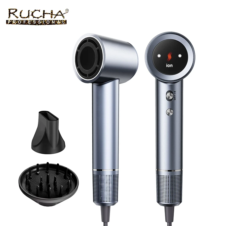 Custom Hair Dryer Professional Salon Lightweight Ionic High Speed BLDC secador de pelo Hand Blow Dryer
