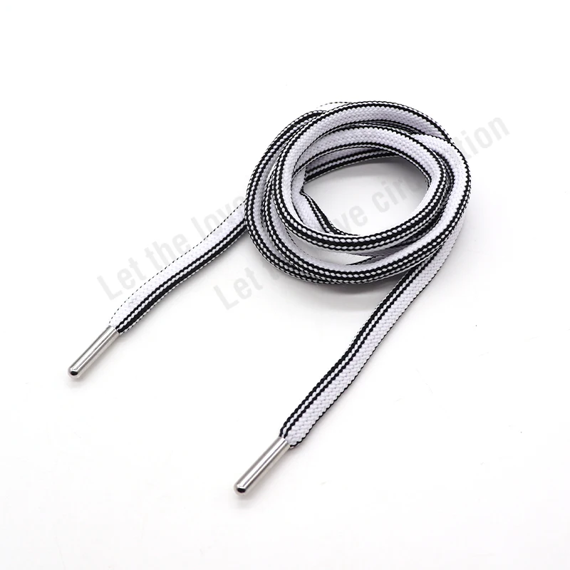 Customize hoodie strings Cord with metal ends for hoodie/shoes/garment Polyester cotton Cord String Woven Multi-function Rope