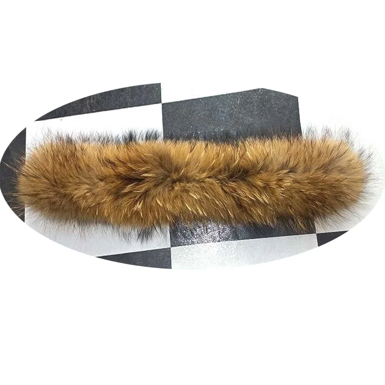 Raccoon Fur Collar For Winter Coats Real Raccoon Fur Trim