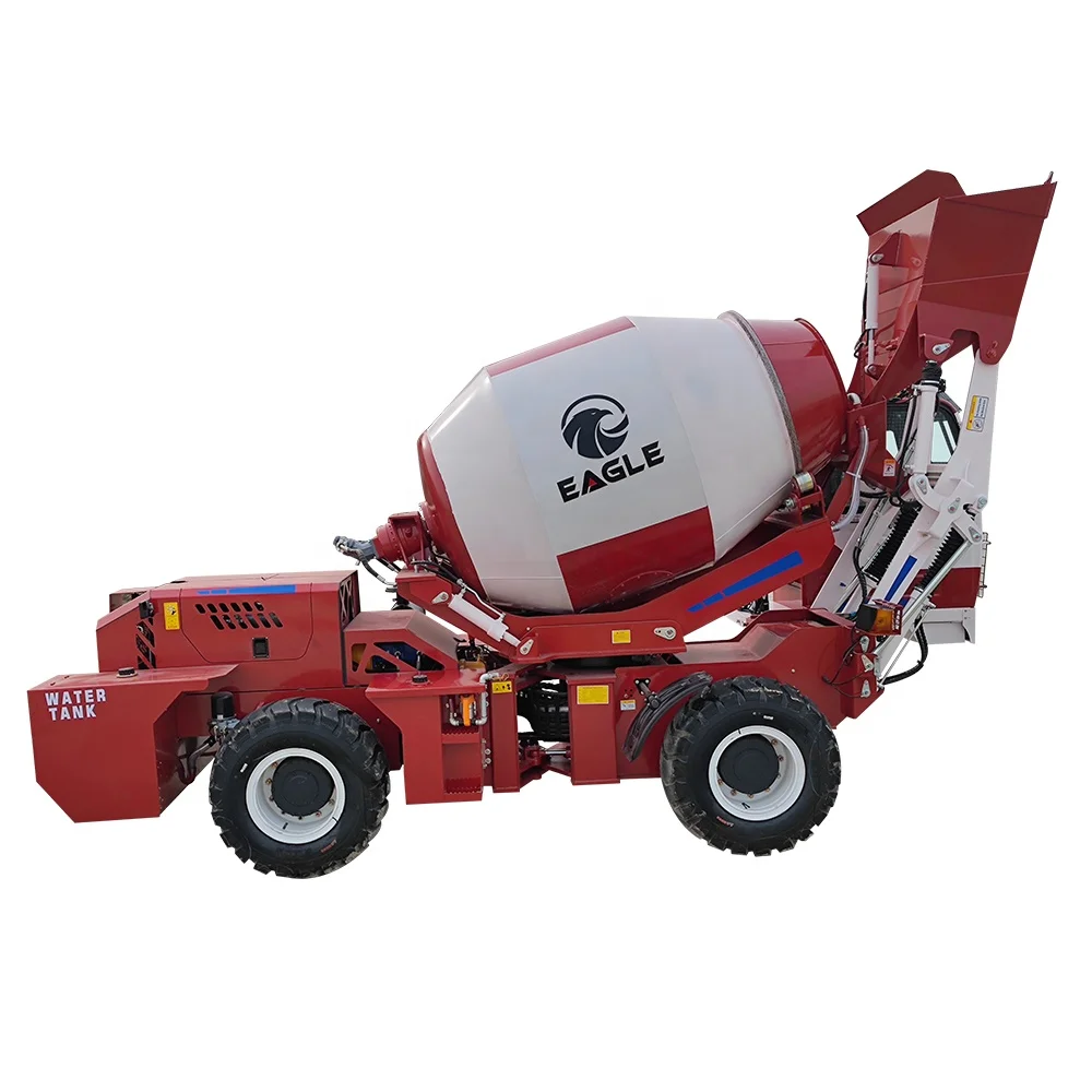 3.5m3 mini truck concrete mixer self loading concrete mixer truck