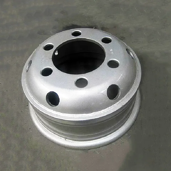 Wheel Rim Truck Wheel 6.0-16 Tubeless Steel China ISO/TS16949 24 Hours High-quality Silver