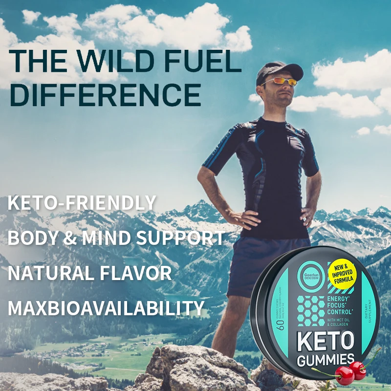 OEM Premium Nootropic Supplements Boost Energy Focus Gummy Chews Weight Control KETO Gummies Candy