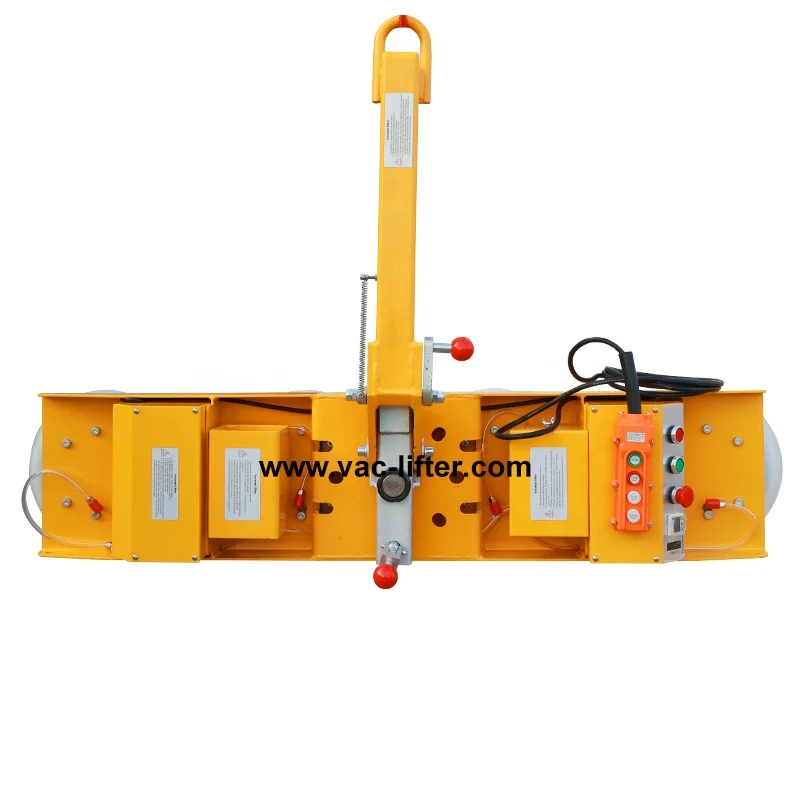 Suction cup glass lifter Glass Installation Line Type Suction Cup Glass Vacuum Lifter