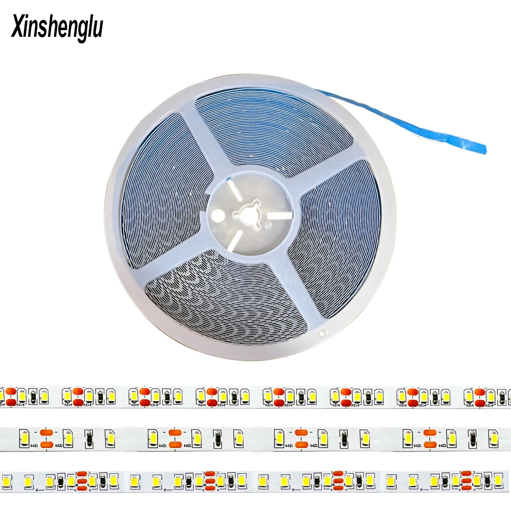 Светодиодная лента 12 В умное освещение 60 светодиодов/м 2 цвета CCT 3 SMD 2835 гибкая белая Адресуемая светодиодная подсветка