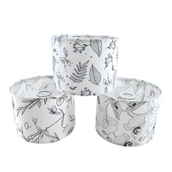 Floor Lamp Table Bedroom China Style Lampshade Painted Fabric Material Lampshade