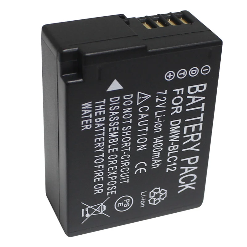 7,2 V батарея DMW-BLC12 BLC12E для цифрового фотоаппарата Panasonic Lumix DMC-GH2 G5 G7 GX8 Q V-Lux 4