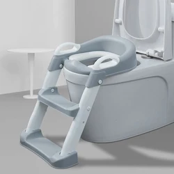 Modern Folding Baby Potty Training Seat  Best Selling Adjustable Stair Potty Seat With Ladder//