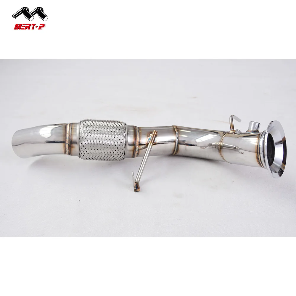 Mertop race replacement downpipe for 535D 335D E90 E91 E92 E60 E61 X3 X5 X6 Version A