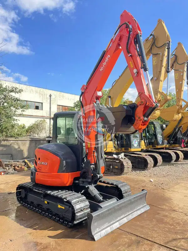 Экскаватор Kubota KX163 б/у 6 тонн в наличии гусеничный экскаватор гидравлическая машина экскаватор-экскаватор Подержанный