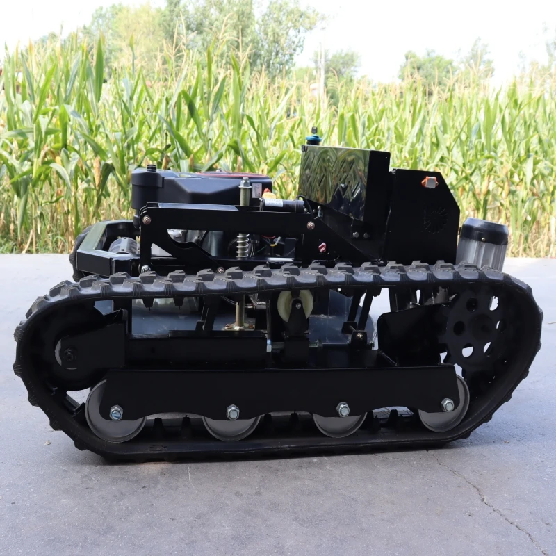 Free Shipping Customized Electric-start Remote Control Lawn Mower Mini Rc Robot Lawn Mower With Snow Plow Attachments