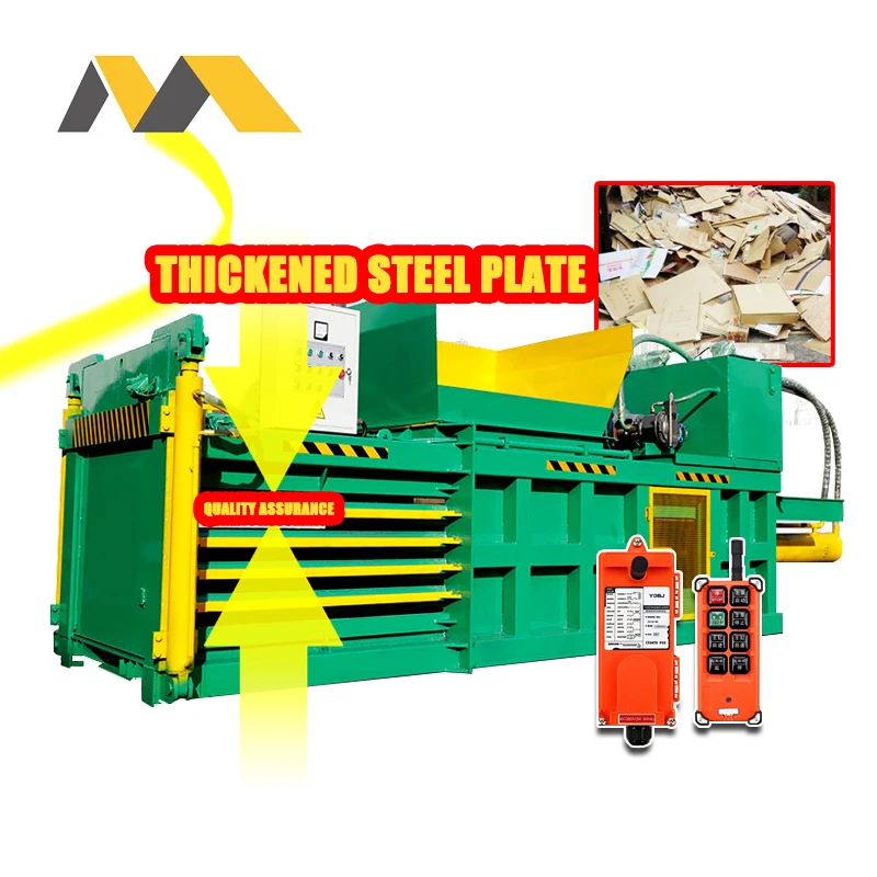 Horizontal cotton baler autefa rubber baling press baling machine