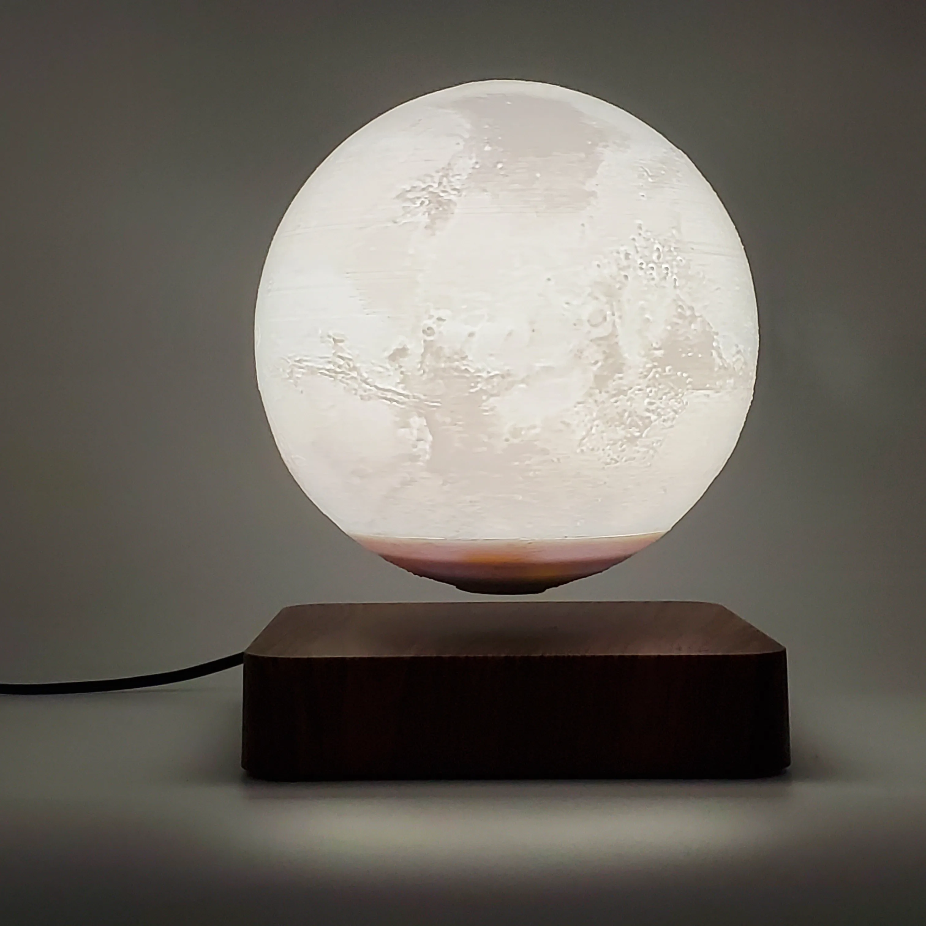 Moon Lamp Floating Mars Lamp Creative and Unique Gifts Table Lamp Home Decoration Levitating Mars Night Light