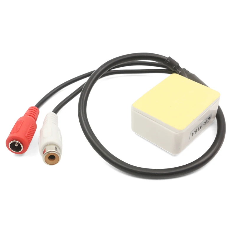 
Mini Sound Pickup Factory Price High Fidelity Low Noise Sensititivity Monitor With Ce Fcc Rohs Accessories Cctv Microphone 