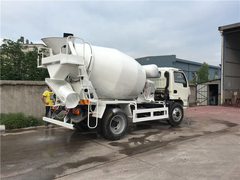 Бетономешалка 4x2 YUEJIN 3,5 кубических 4 кубических метра, продажа на Филиппинах