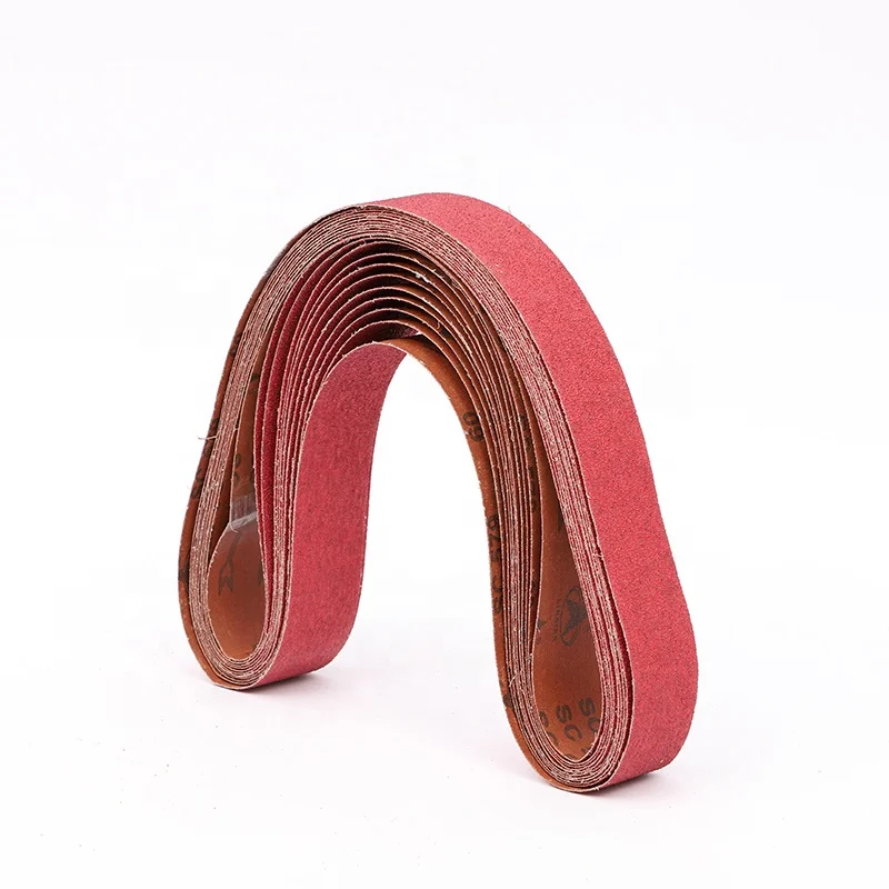 Абразивные инструменты, водонепроницаемый шлифовальный ремень из оксида алюминия gxk51