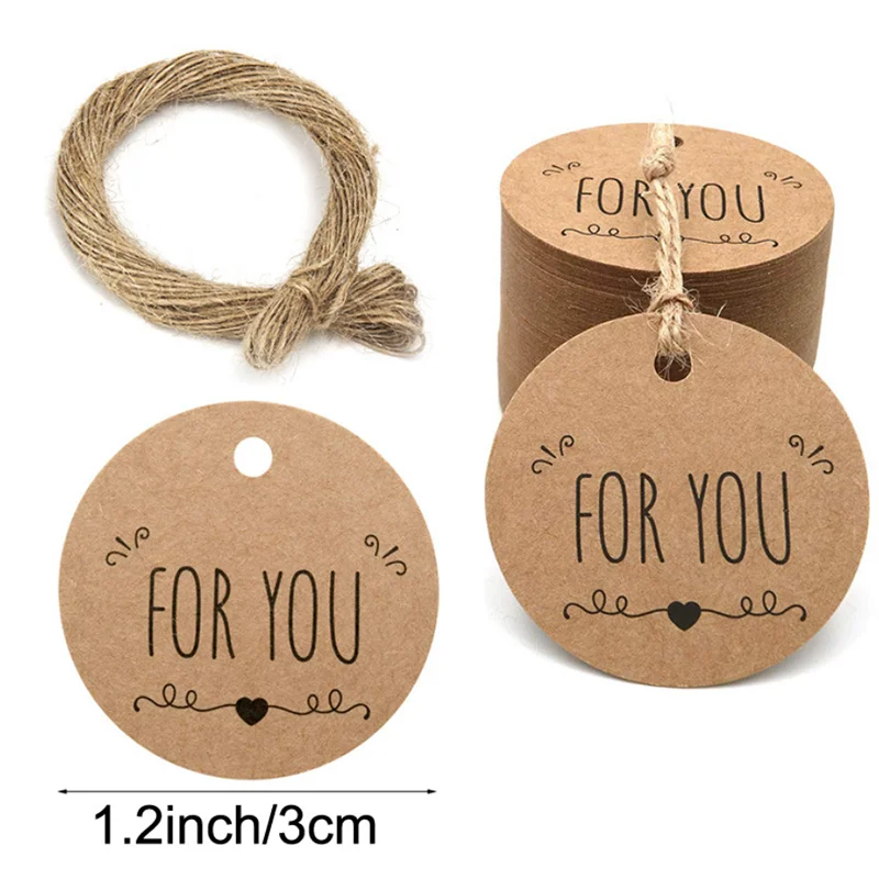 stock swing tag with Thank you for celebrating with us tag handmade handmade label gift decoration blank price tag ready to ship