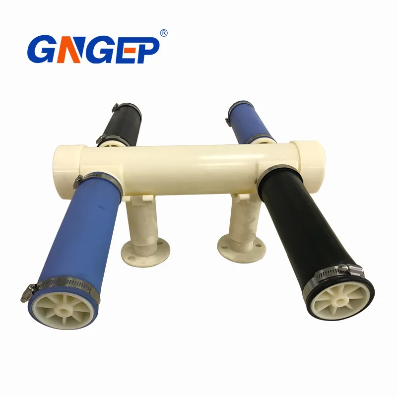 High oxygen membrane fine bubble tube diffuser for wastewater treatment