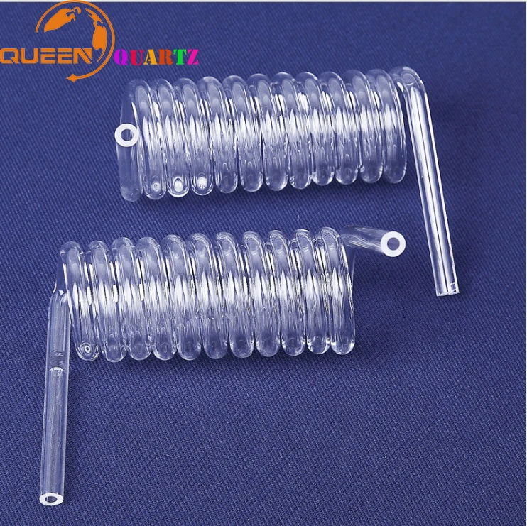 Specializing in the production of curved quartz tube Heat Resistant Quartz Glass Cylinder Fused Silica Transparent Quartz Tubes