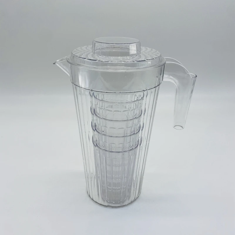 Wholesale Southwestern Design PC Plastic Water Jug with Lid Solid Pattern for Packing and Rice Dishes Moq 1 Pcs